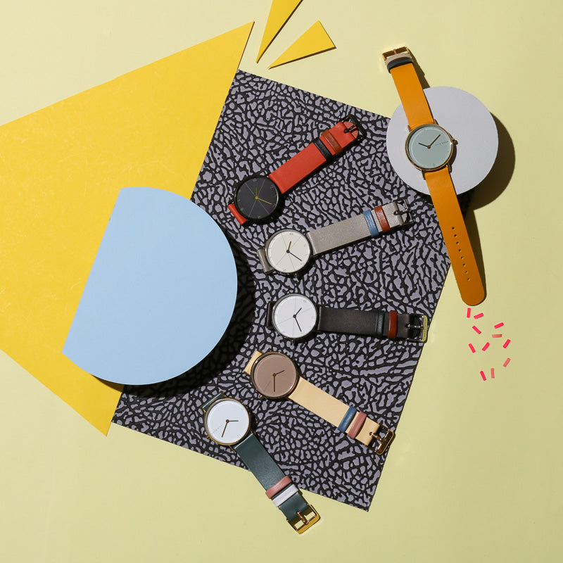 Montre noir / glacier 90's
