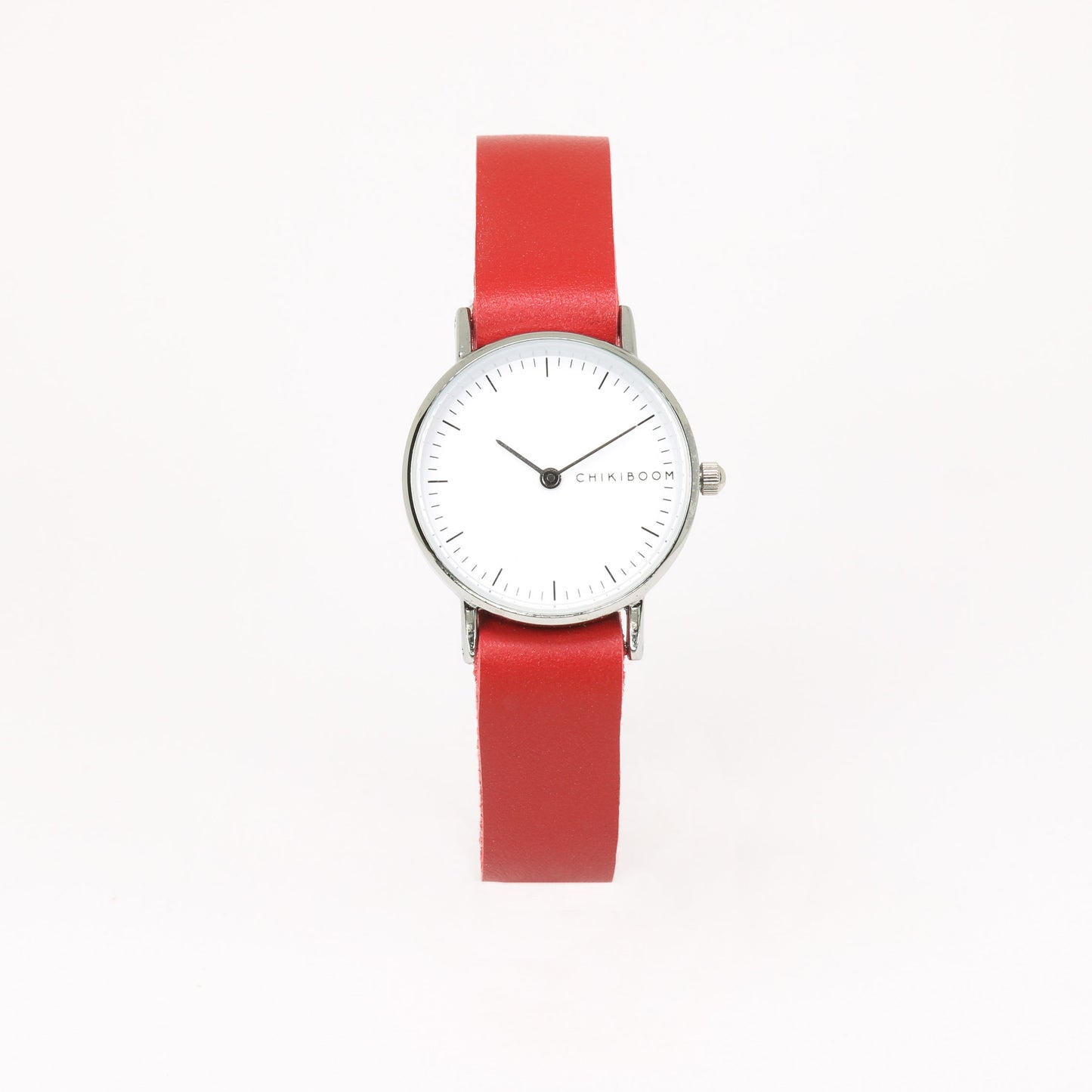 Montre femme rouge / blanc