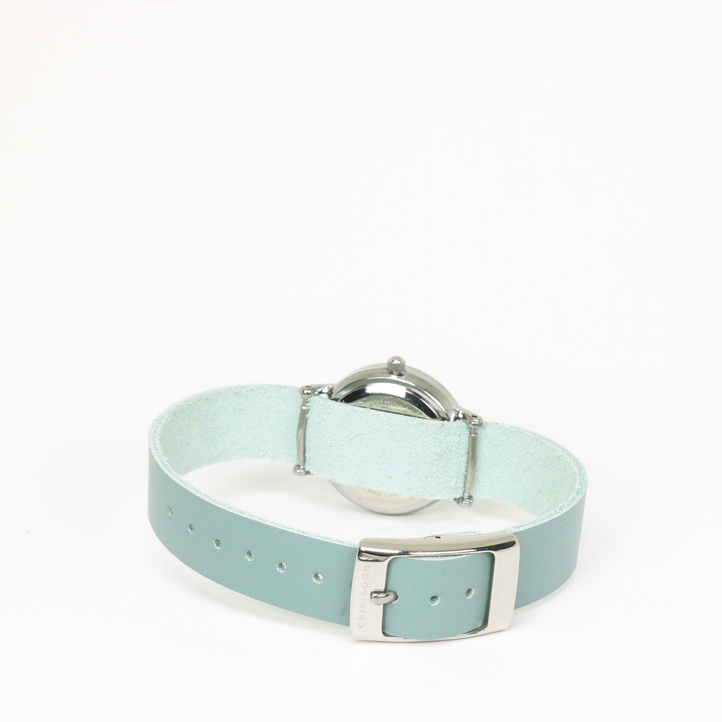 Montre femme turquoise / gris