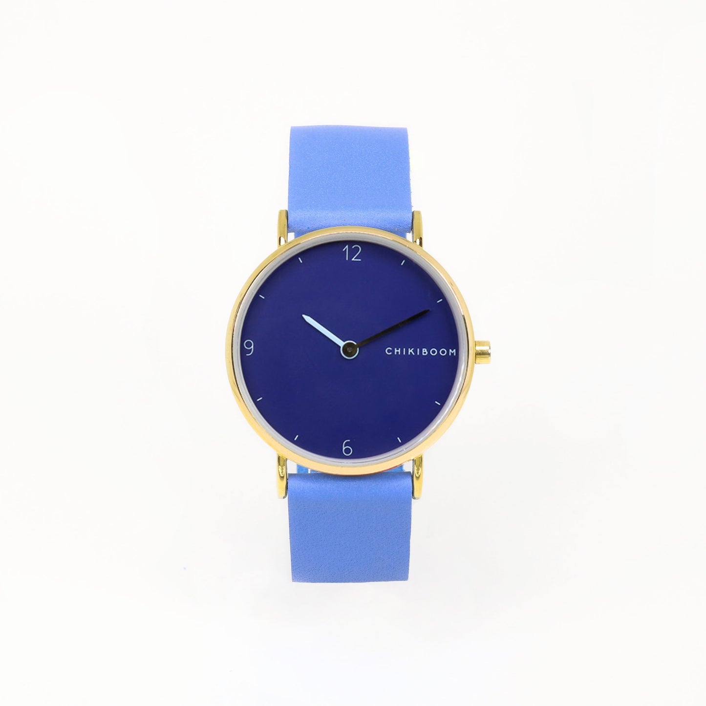Montre bleu / bleu et or