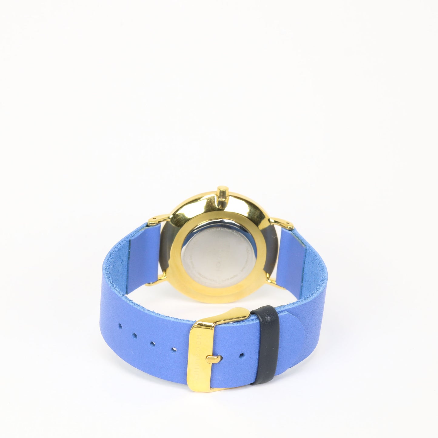 Montre bleu / bleu et or