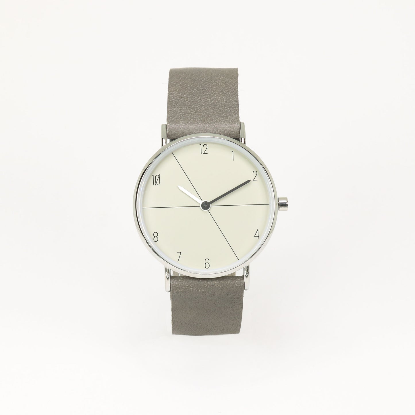 Montre gris / gris pâle