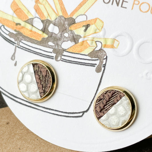 Boucles d'oreilles Poutine