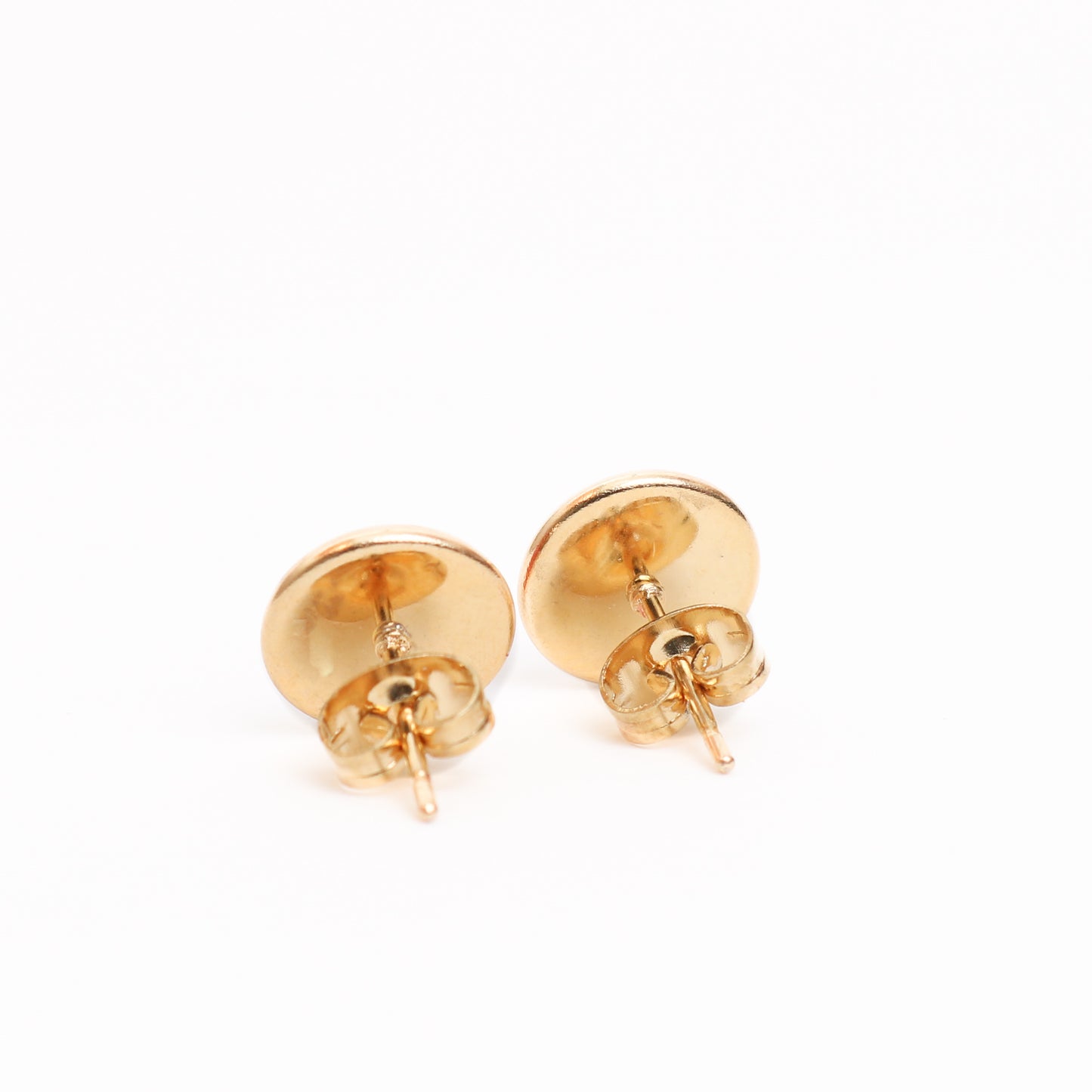 Gold earrings