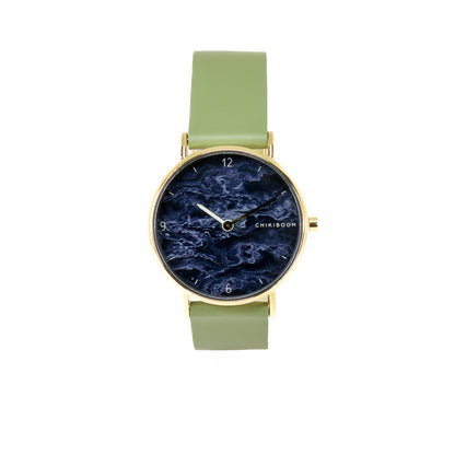 Khaki watch / Mists and gold