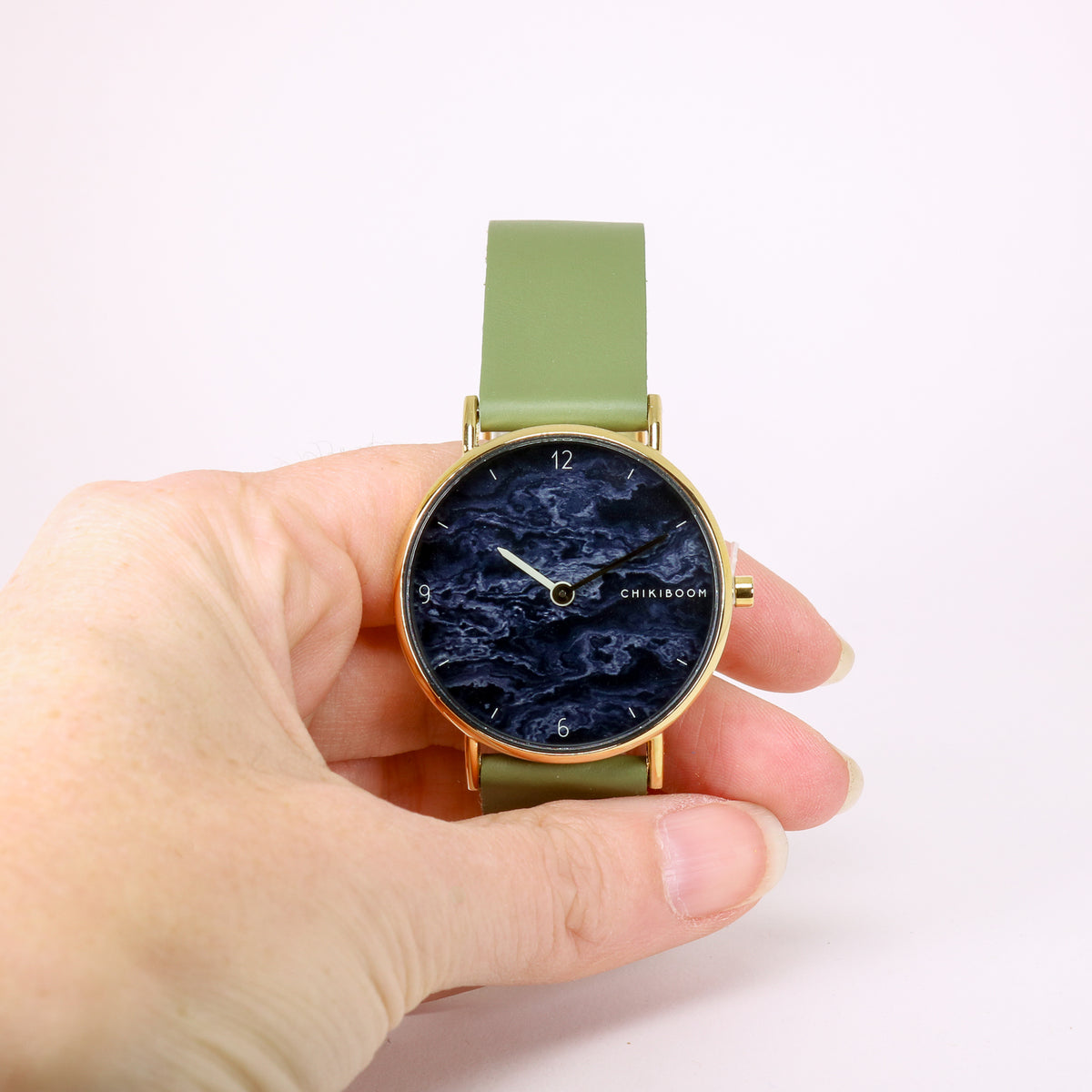 Khaki watch / Mists and gold
