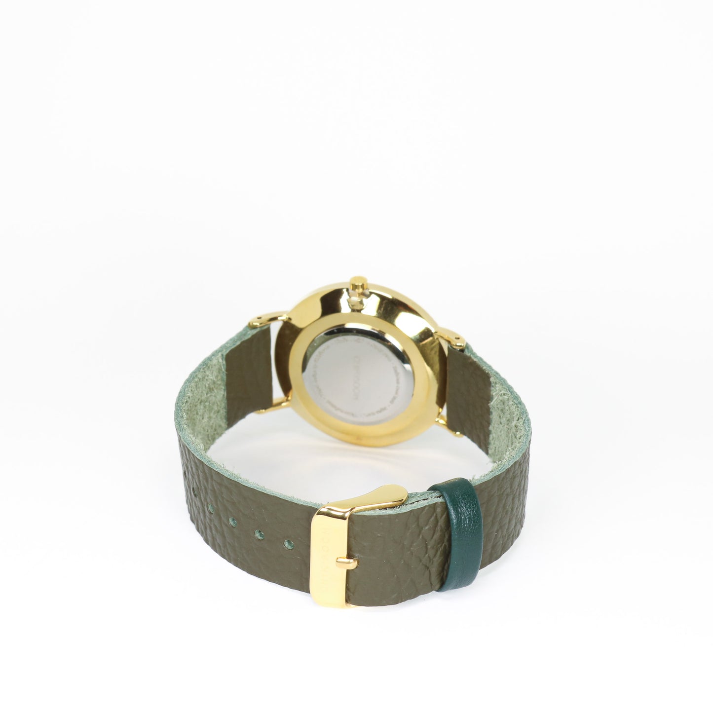 Montre vert / sauge et or