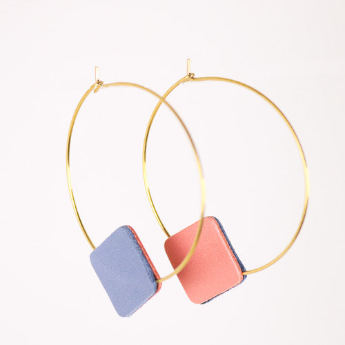 Round / Square Earrings