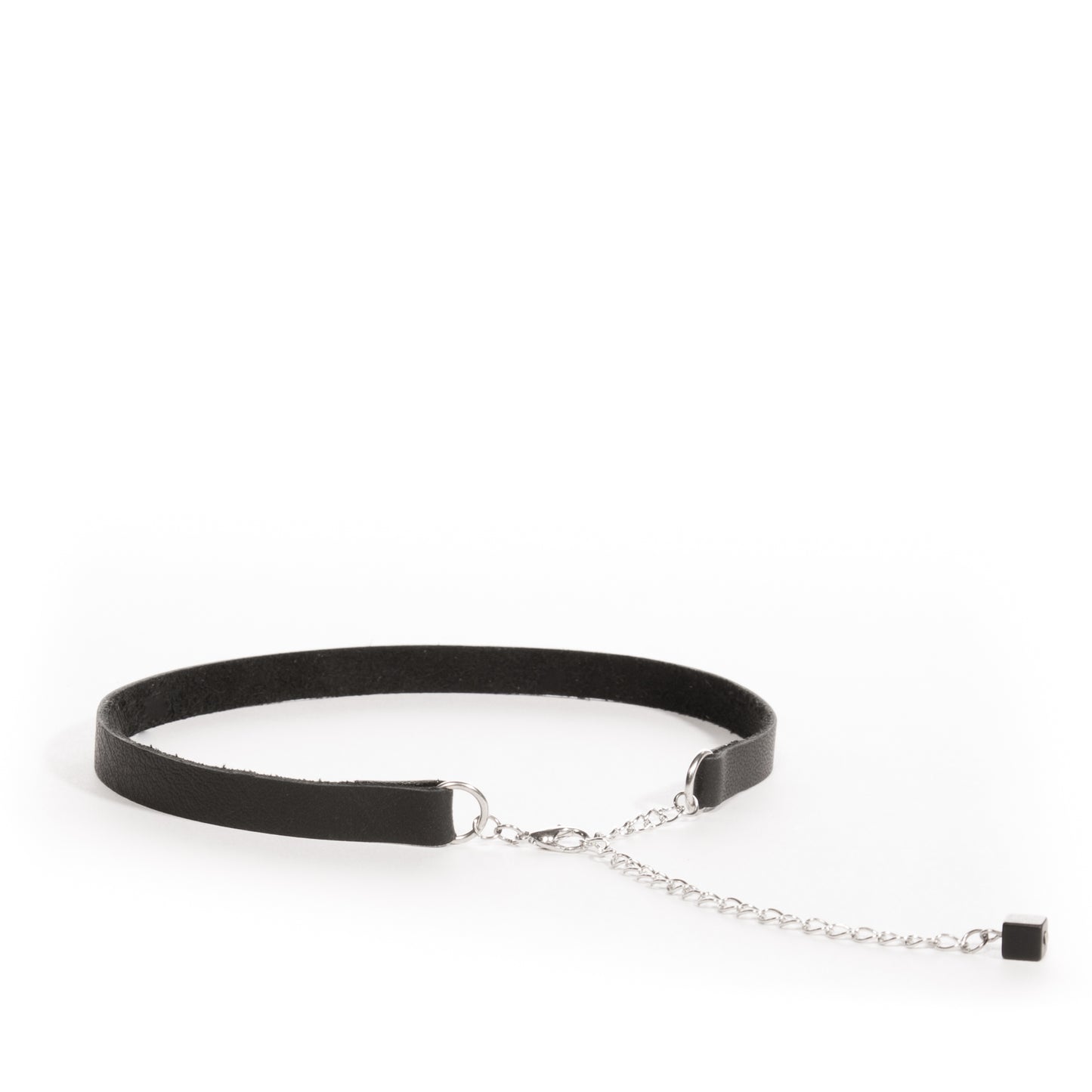 Black choker necklace