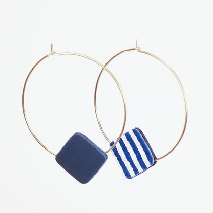 Round / Square Earrings