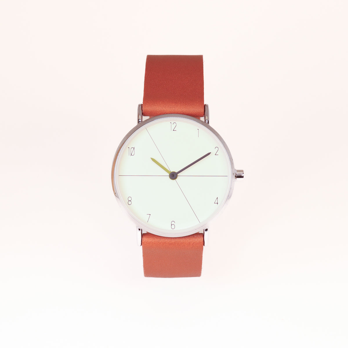 Brown / white watch
