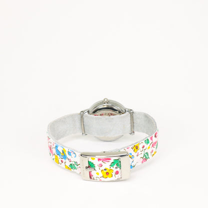 Flowerish / white women's watch