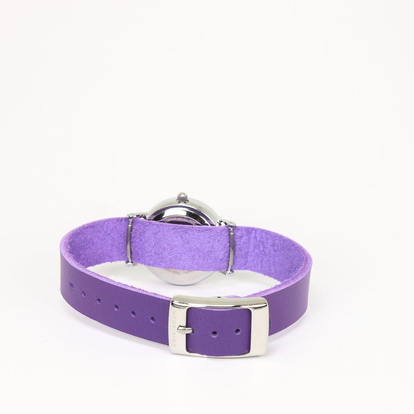 Purple / white women's watch