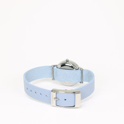 Baby blue / white women's watch