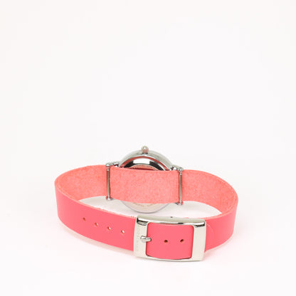 Flash pink / white women's watch