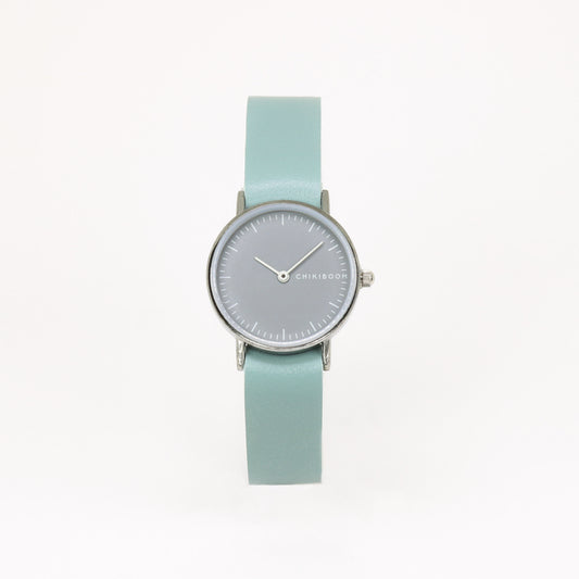 Turquoise / grey women's watch