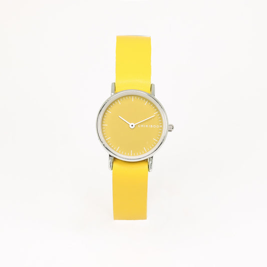 Montre femme jaune / jaune