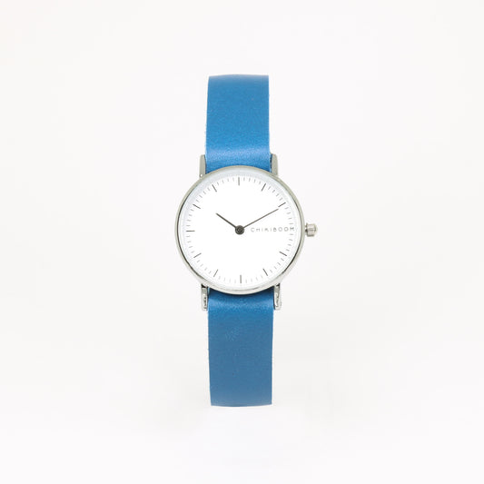 Blue / white women's watch