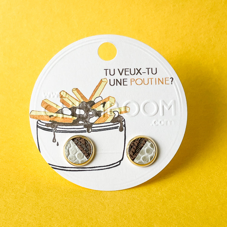 Poutine Earrings