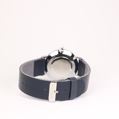 Navy Blue / pale grey watch