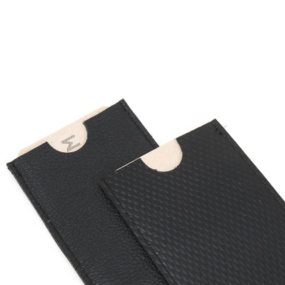 Glossy black card holder