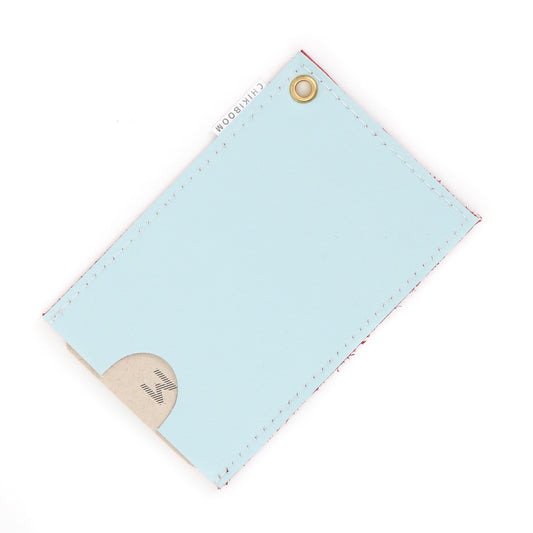 Red n' blue card holder