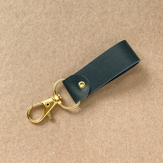 Porte-clé Sarcelle foncé - or