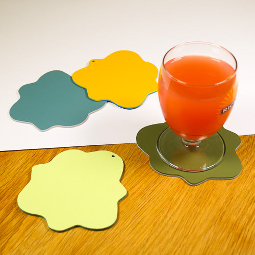 Sous-verres flaques