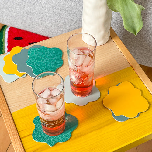 Sous-verres flaques