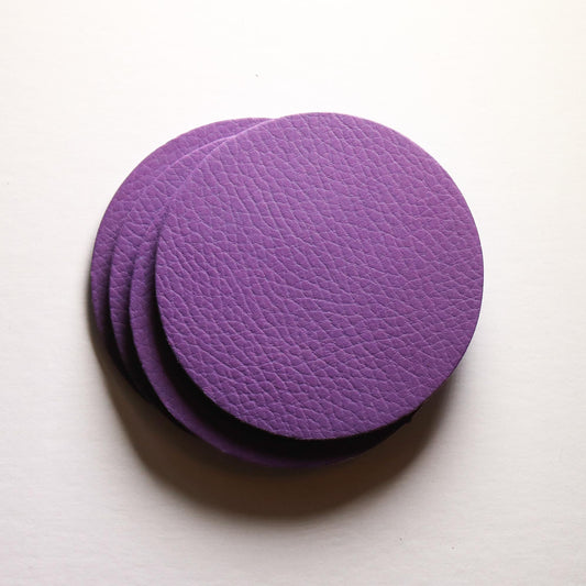 Purple coaster